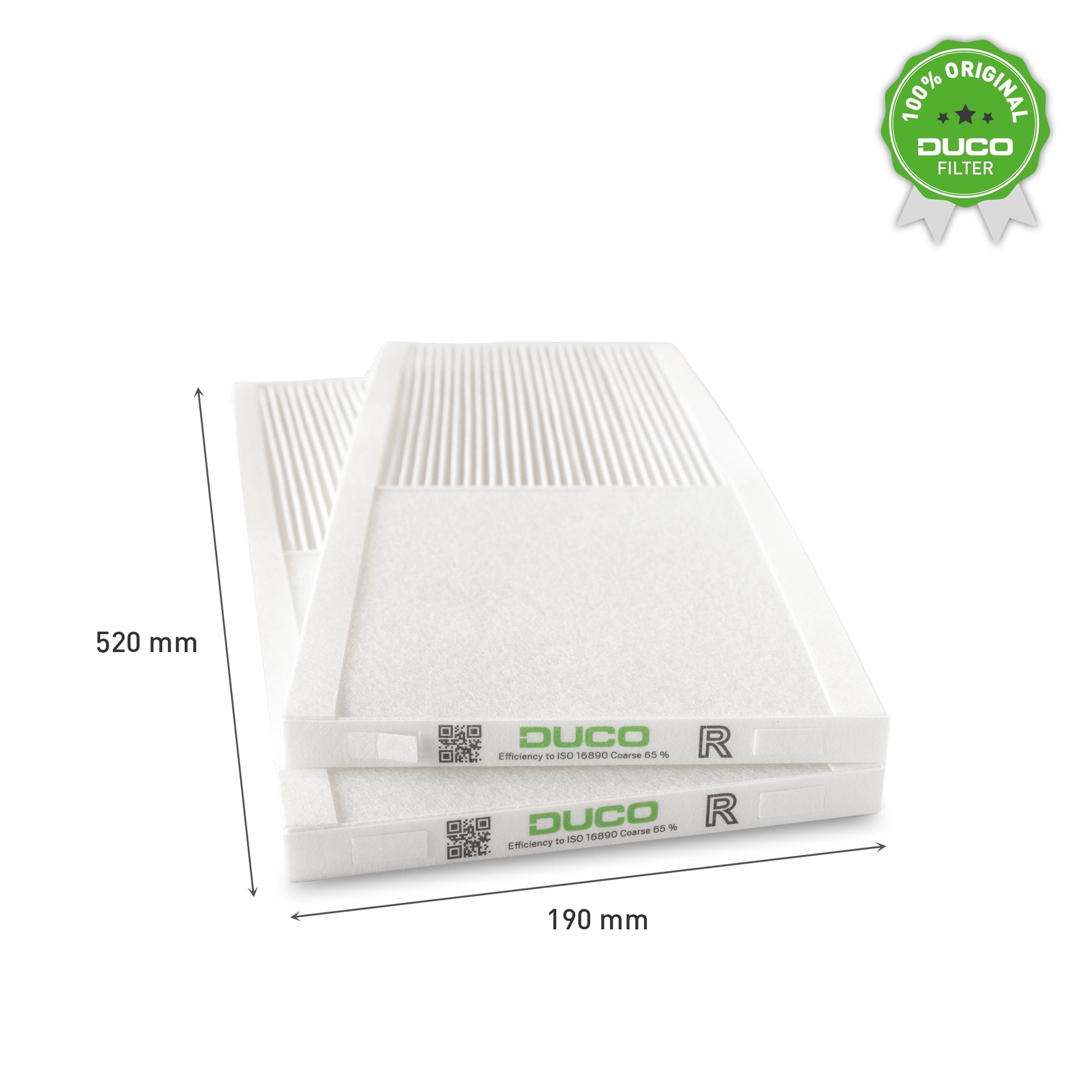 DUCO original Filterset 2 x Coarse 65 % (DucoBox Energy Comfort D400 & Plus)