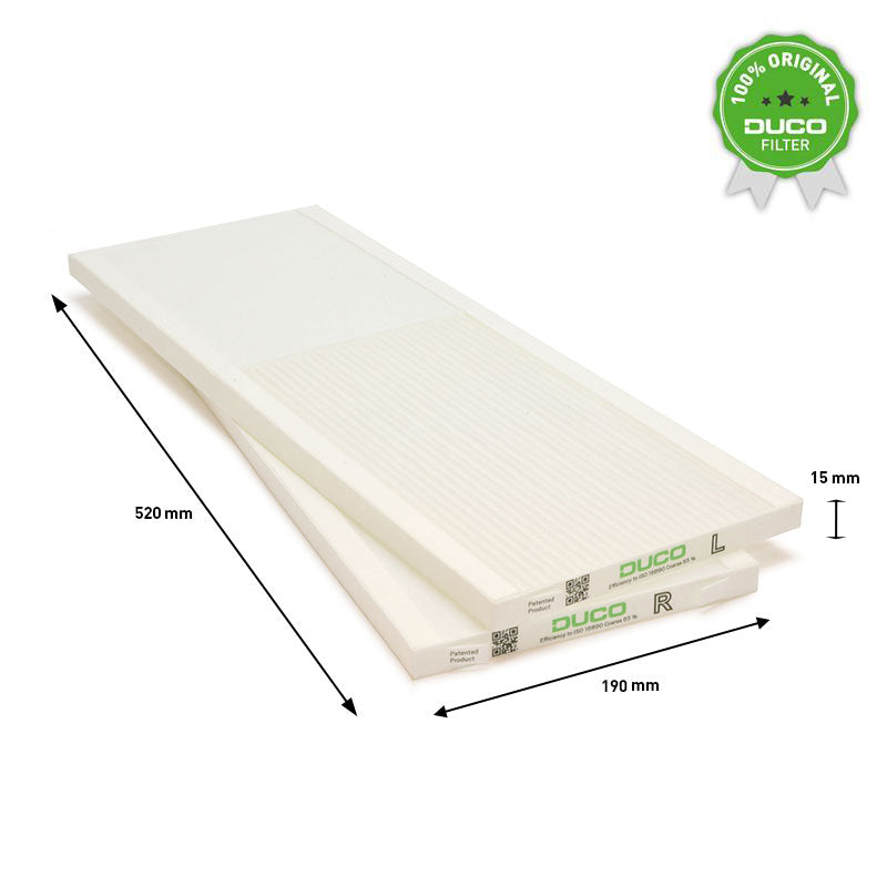 Original Filter sets for DucoBox Energy Comfort D400